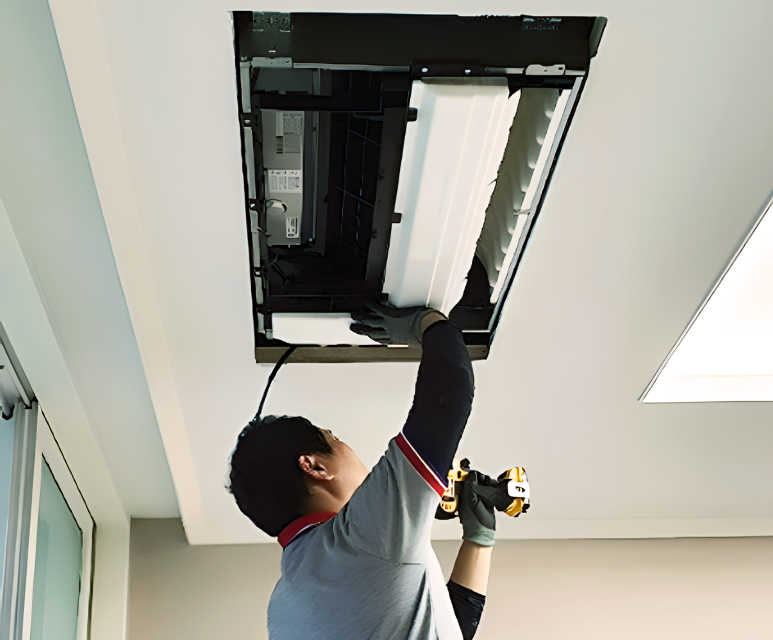 CEO인사말 이미지 에어컨 설치 이미지